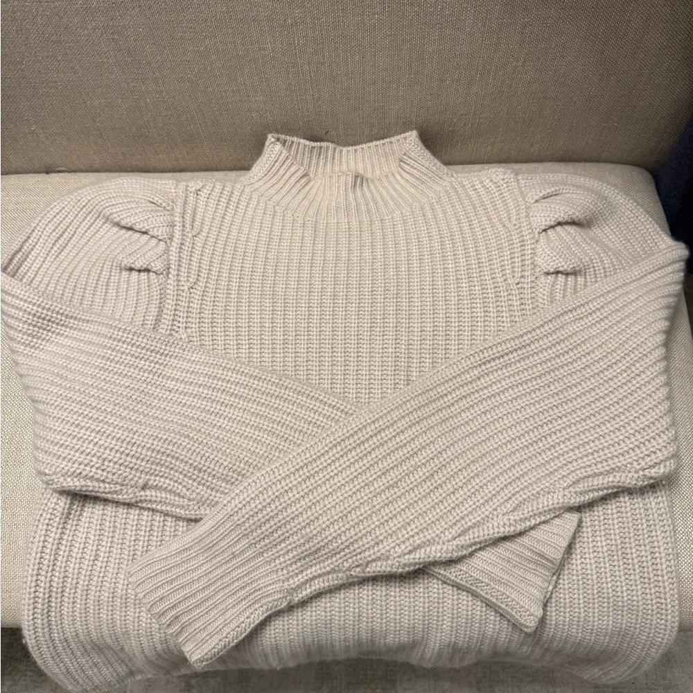Autumn Cashmere Women's Cream Sweater M